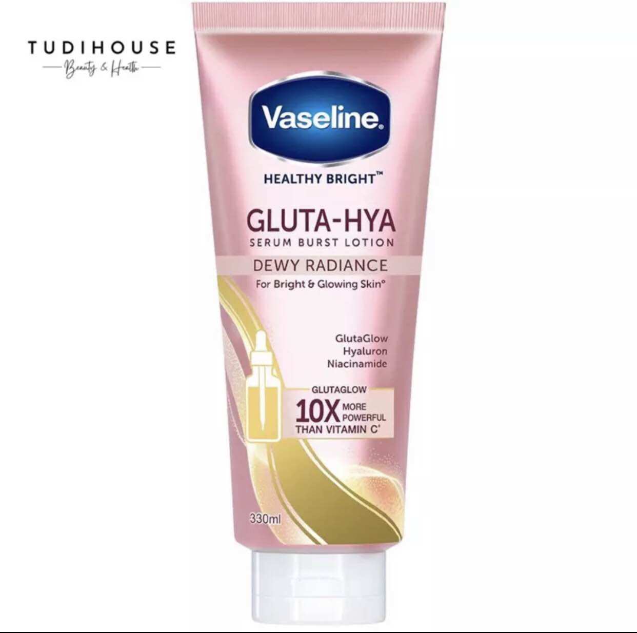dưỡng thể Vaseline Gluta-Hya Serum Burst Lotion 330ml