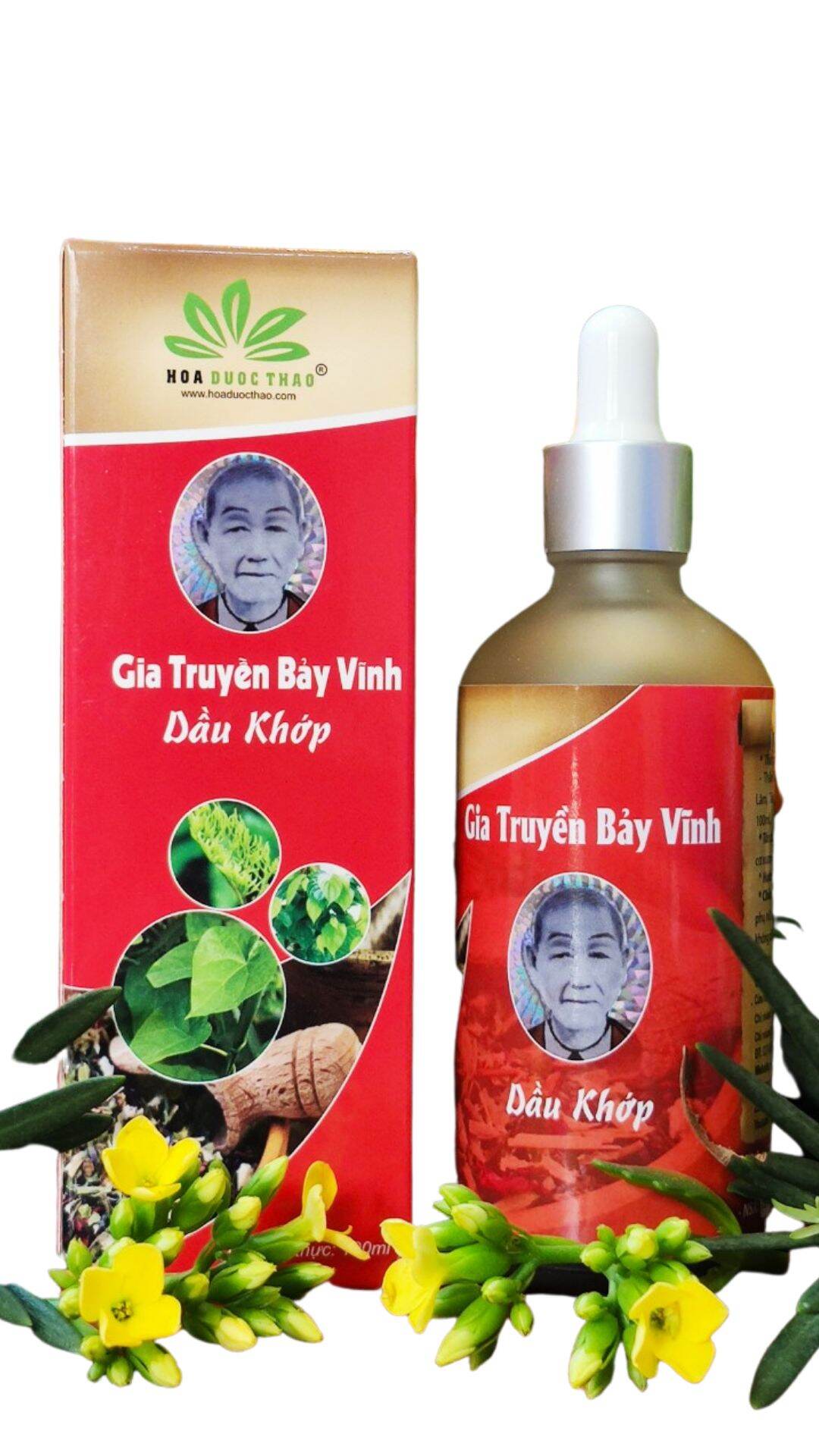 Dầu Gia Truyền Chuyên Trị Đau Nhức Cơ Xương Khớp Bảy Vĩnh [Nóng Đậm - Chai 100Ml]