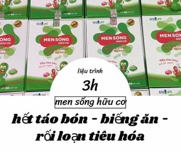 Men hữ.u - cơ - ăn ngon - hết táo bón - tăng cân đều