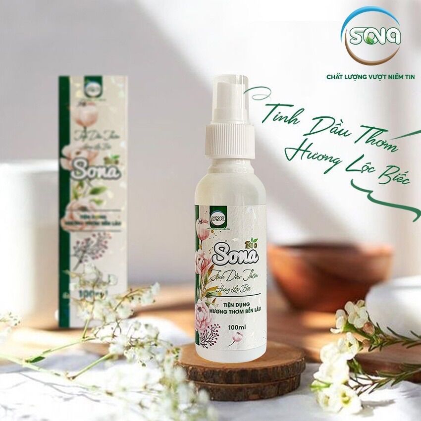 Combo 3 chai nước xả vải khô sona huong dao ny -100ml