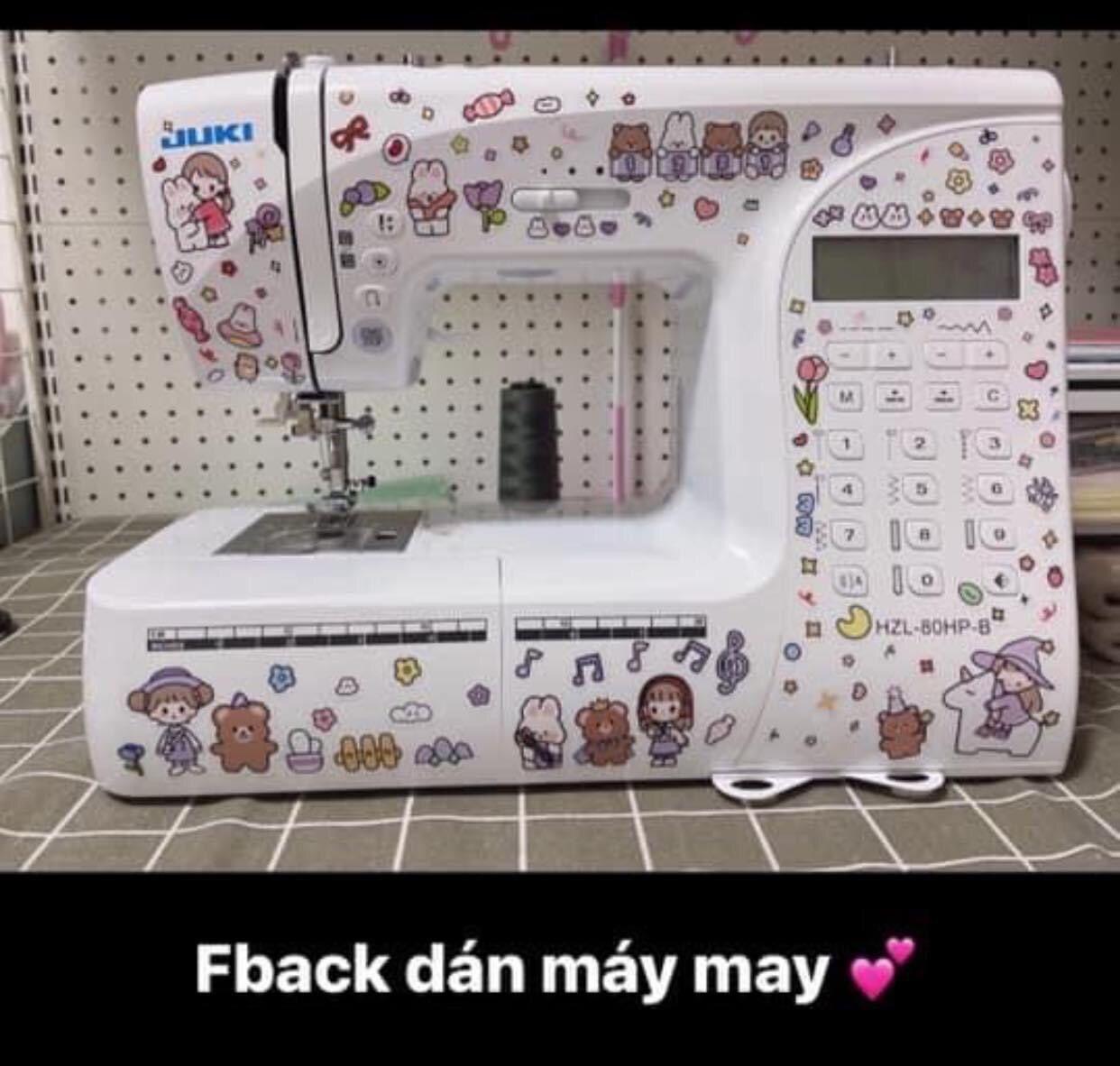 Set 10 tờ sticker hình dán dễ thương , nhiều hình