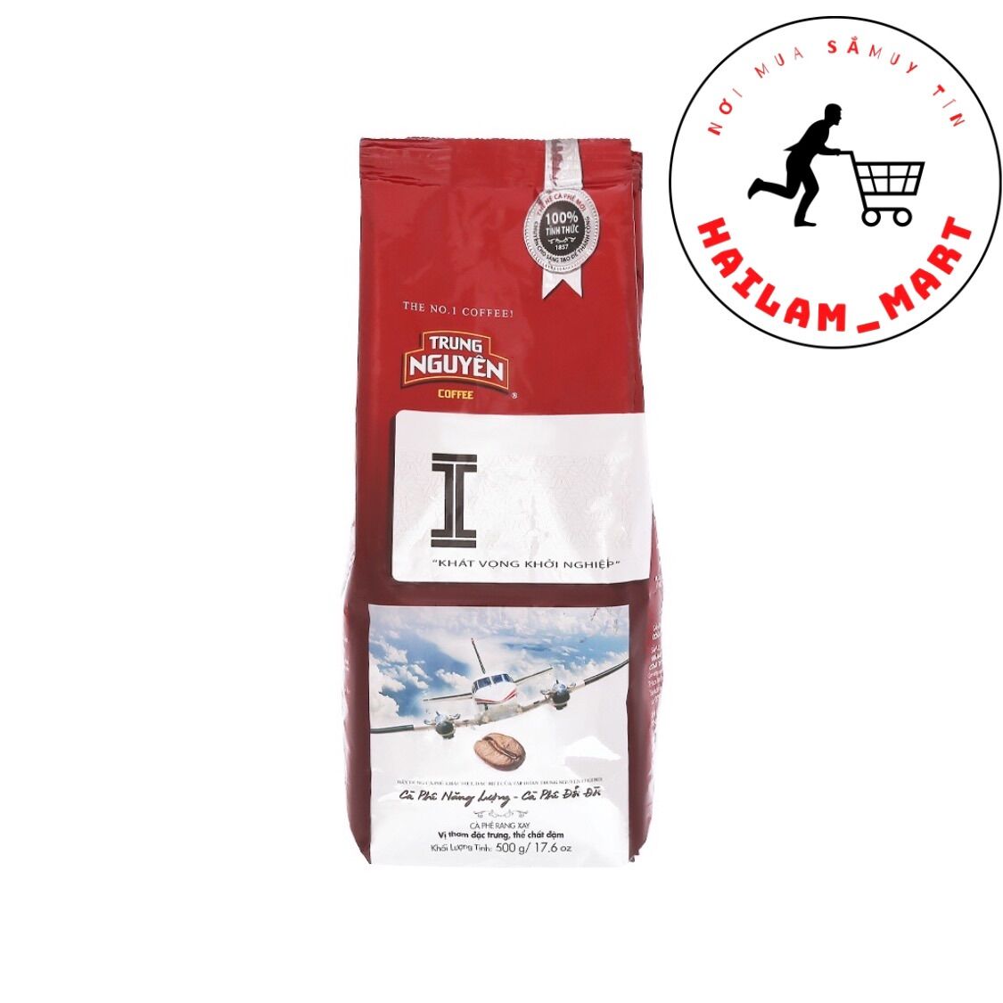Cafe trung nguyên chữ i 500g