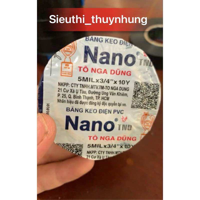 Băng Keo Điện Nano Cuộn To/Nhỏ Hàng Sịn