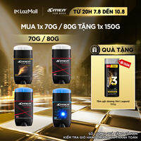 [MUA 1 TẶNG 1] Sáp Khử Mùi Xmen For Boss 70g/80g + Tặng Tắm Gội Rửa Mặt 3in1 150gx1 - Sáp Thơm Châu Âu