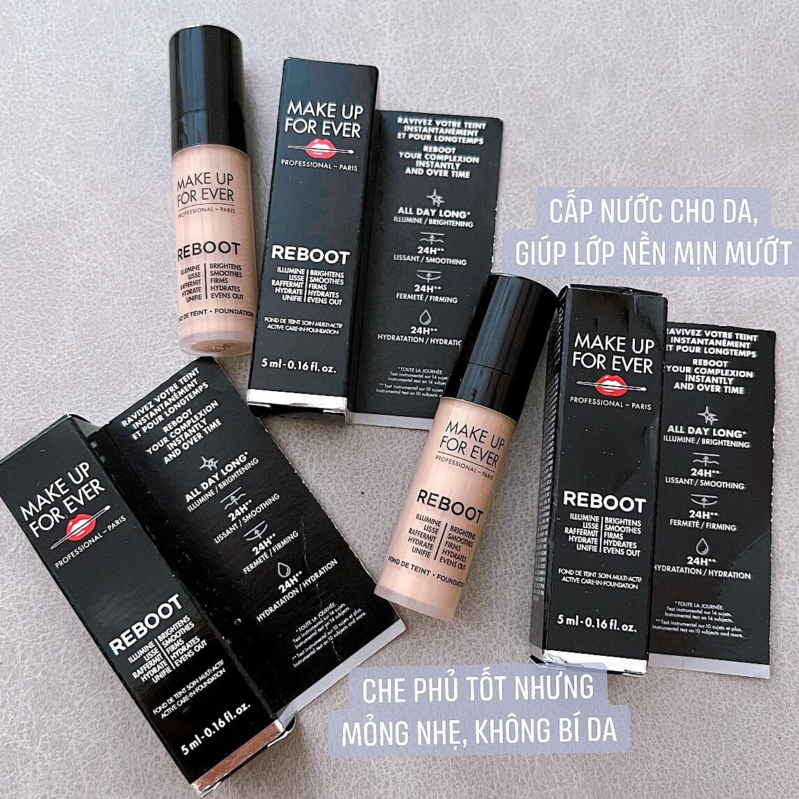 Kem nền make up for ever reboot