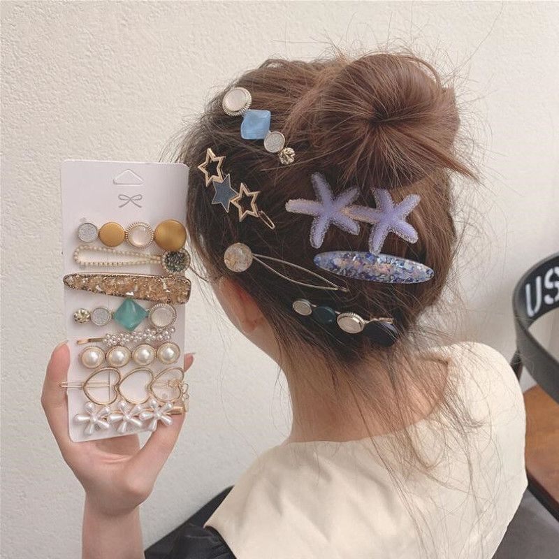 KẸP TÓC NHIỀU MẪU ĐÁNG YÊU