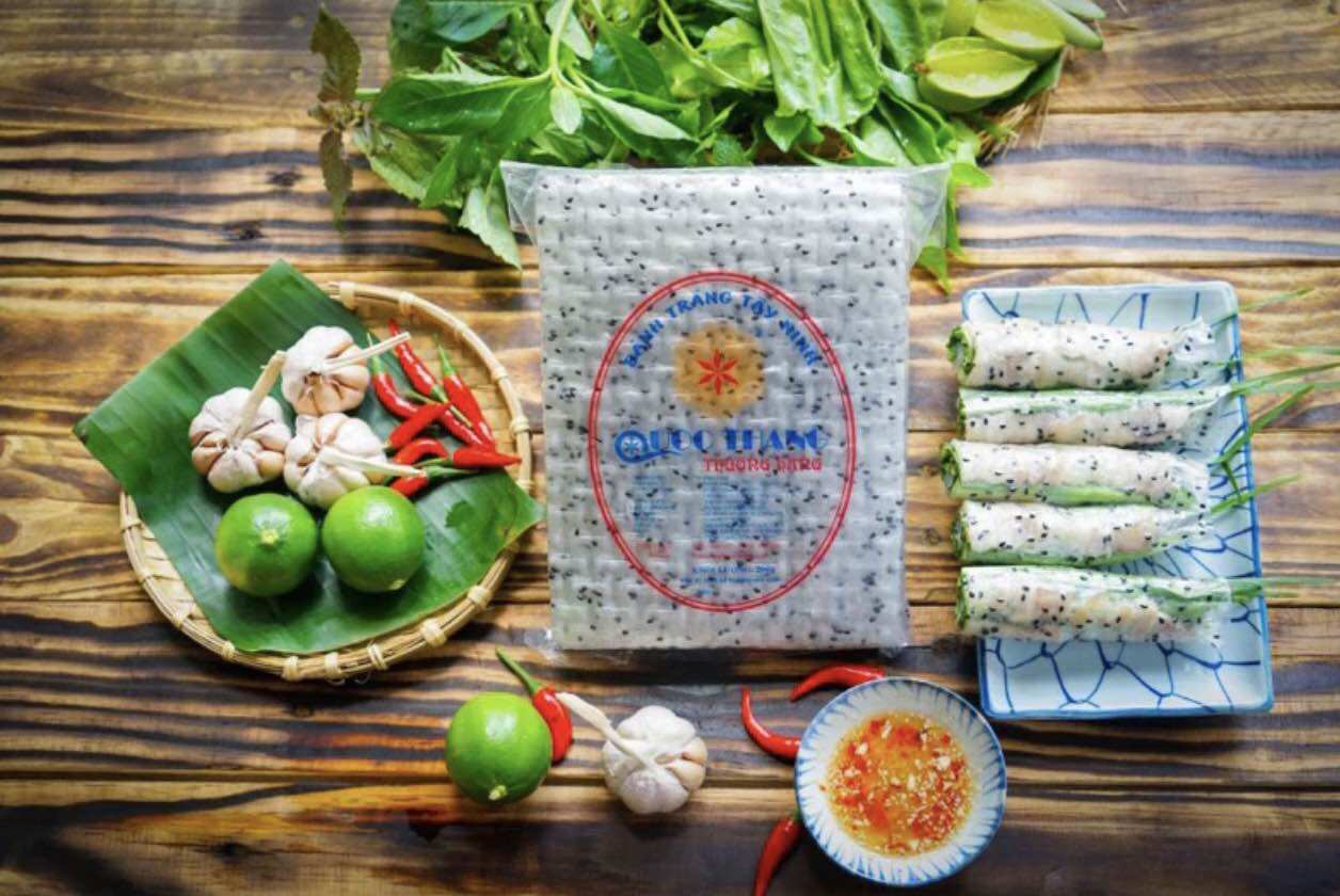 Bánh tráng siêu mỏng mẻ đen không cần nhúng gói 500g