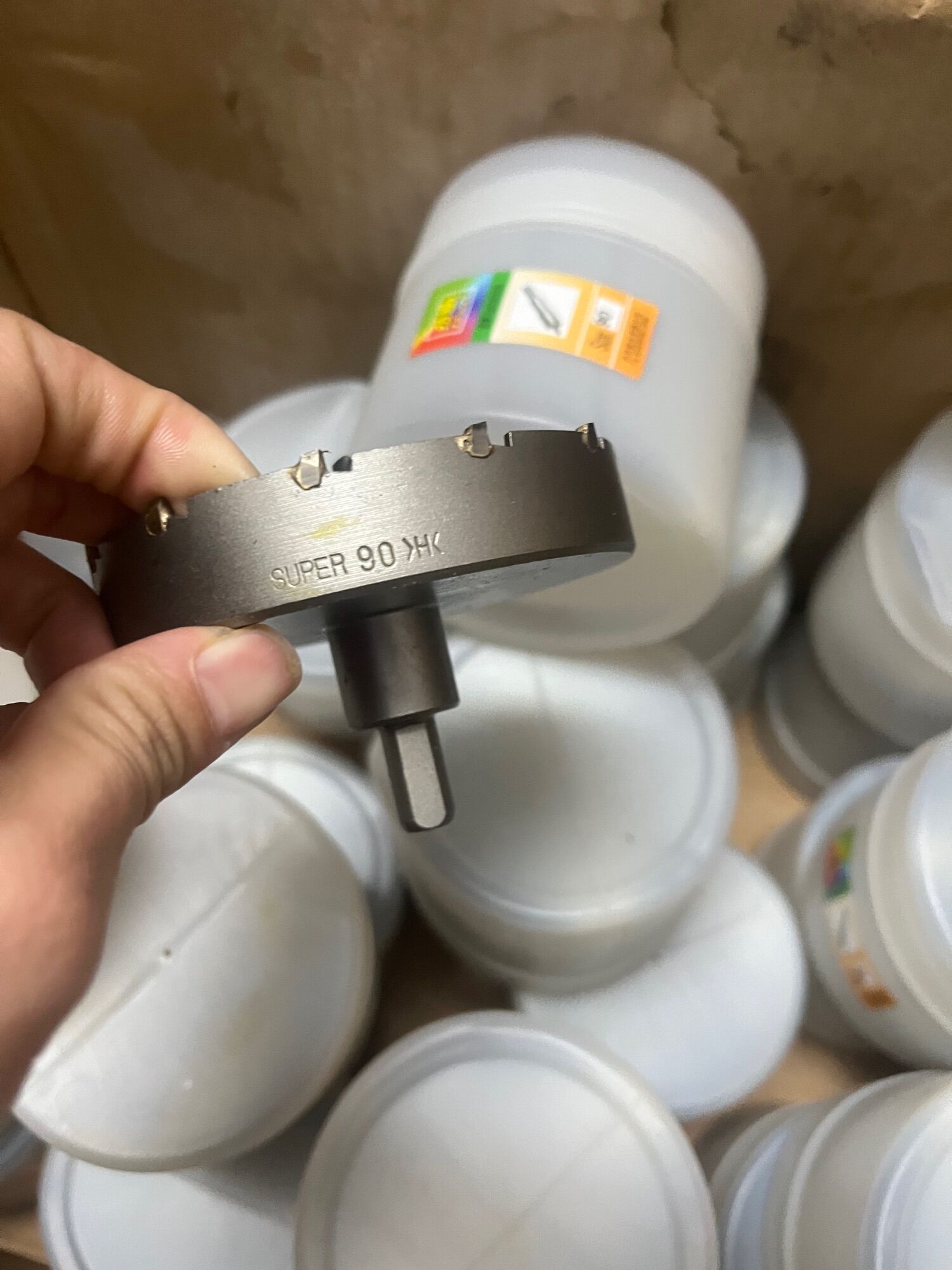 Mũi khoét hợp kim 90mm mũi khoét thạch cao 90
