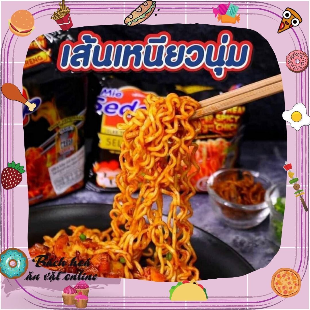 1 gói mì trộn ăn liền sedaap xuất xứ indonesia