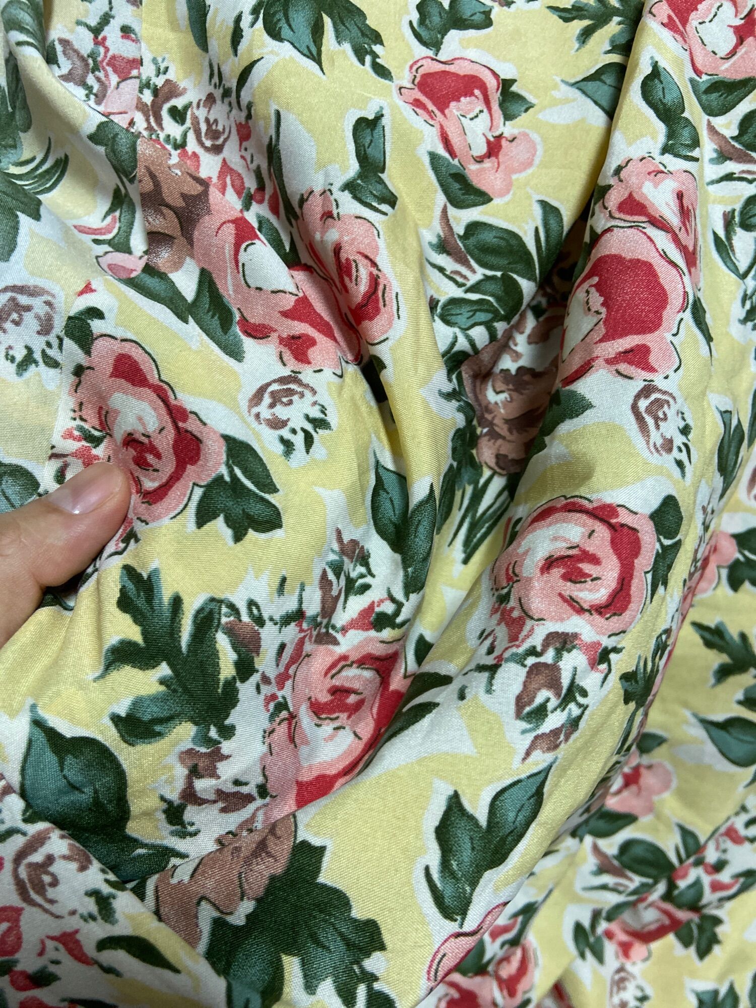 2m2 x 1m5 vải lụa satin mềm sang co giản may áo váy bộ (50)