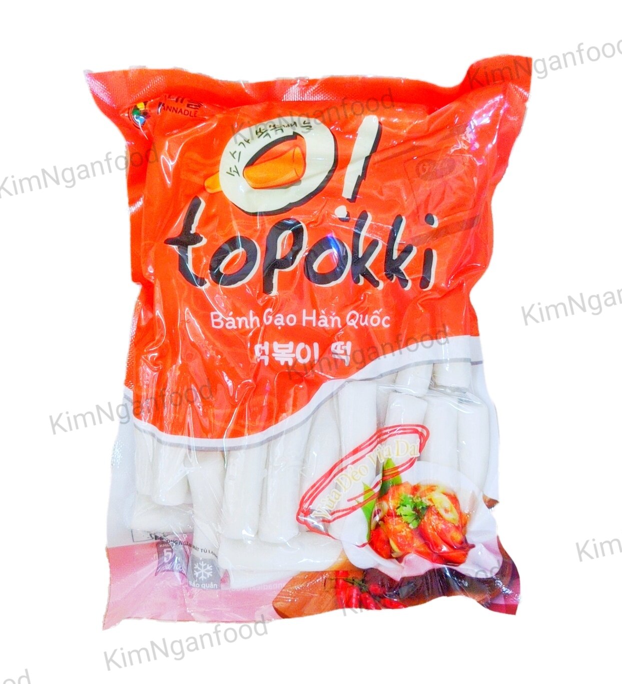 Bánh gạo tokbokki hàn quốc 0,5 -1kg