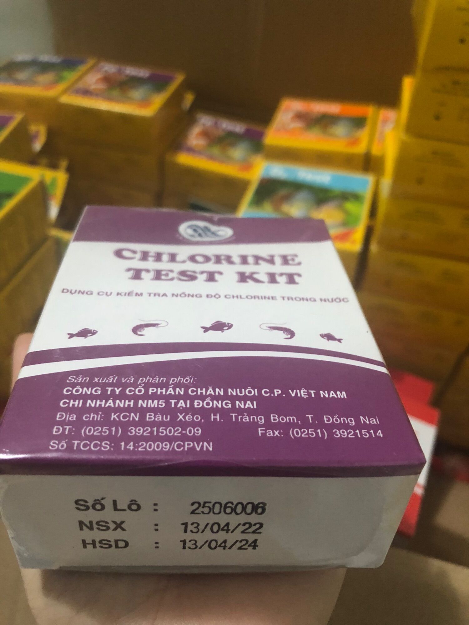 BỘ TEST CHLORINE CP, ĐO NỒNG ĐỘ CLO TRONG NƯỚC
