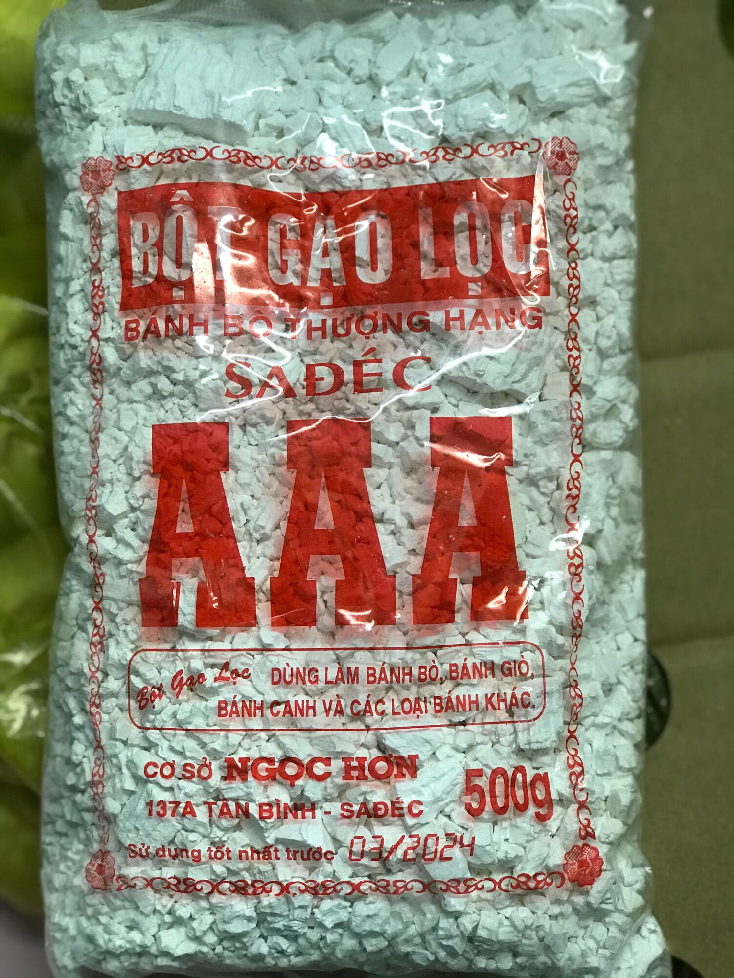 Bột gạo aaa ngọc hơn