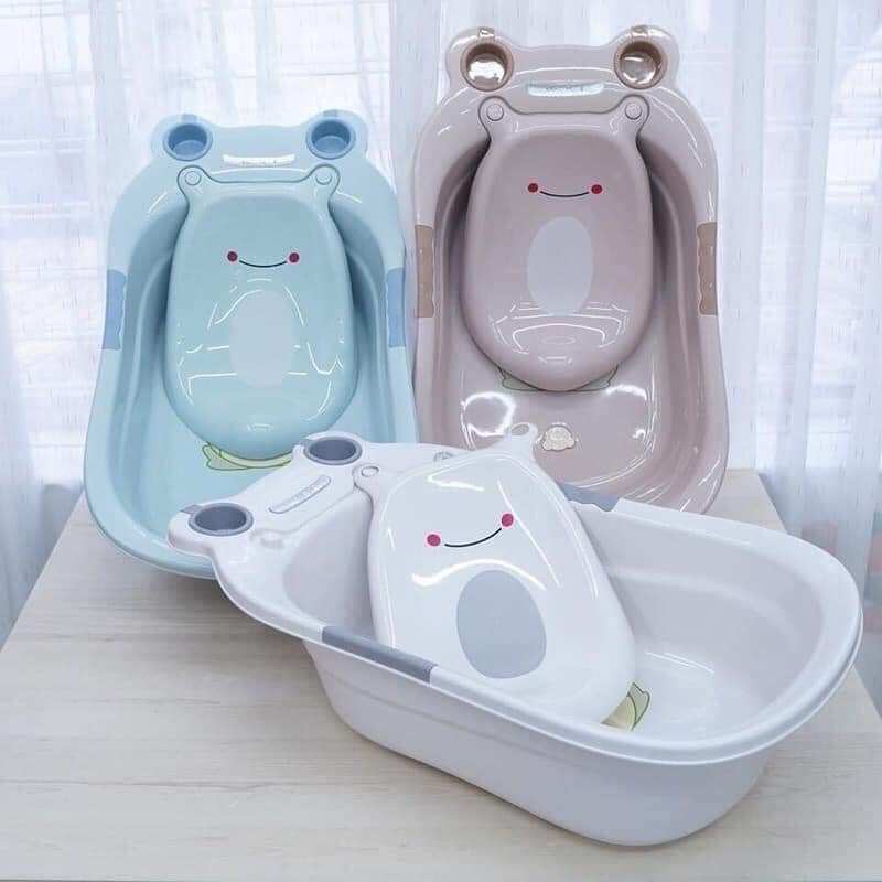 Chậu tắm thau tắm hình ếch cho bé