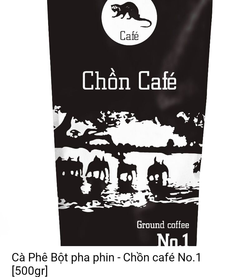 Cà phê chồn đặc biệt gói 500g