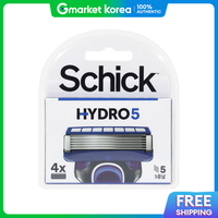 Schick | Lưỡi dao cơ bản Hydro 5 (vỉ 4 lưỡi)