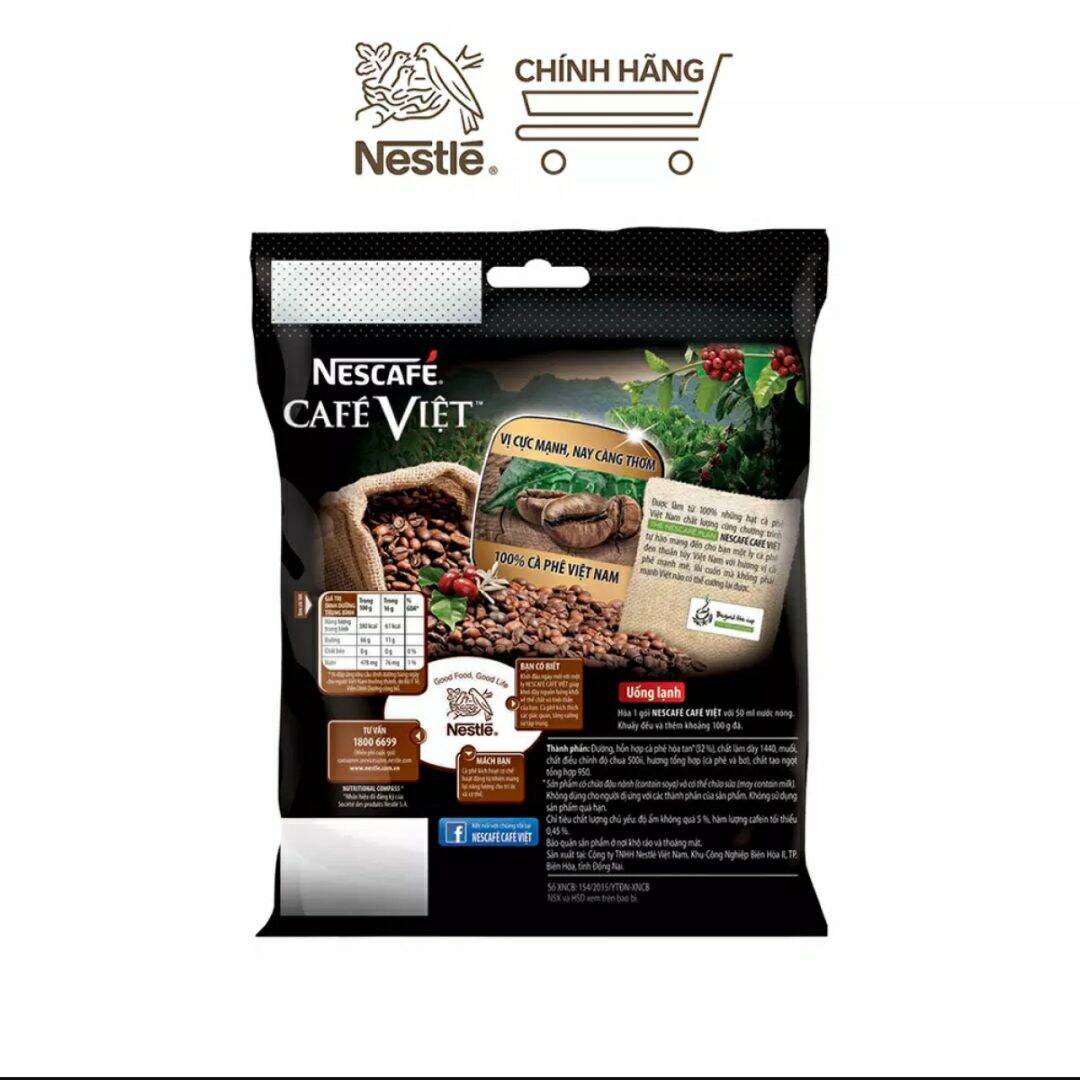 cafe đen nescafe 37 gói* 16g