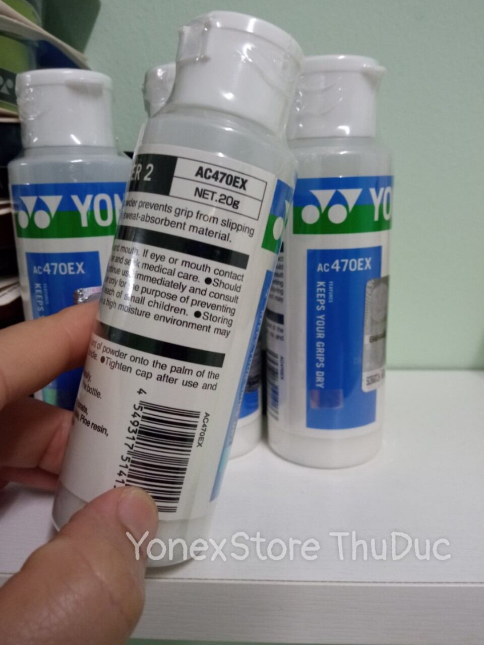 phấn thấm mồ hôi YONEX AC470 (CHÍNH HÃNG)