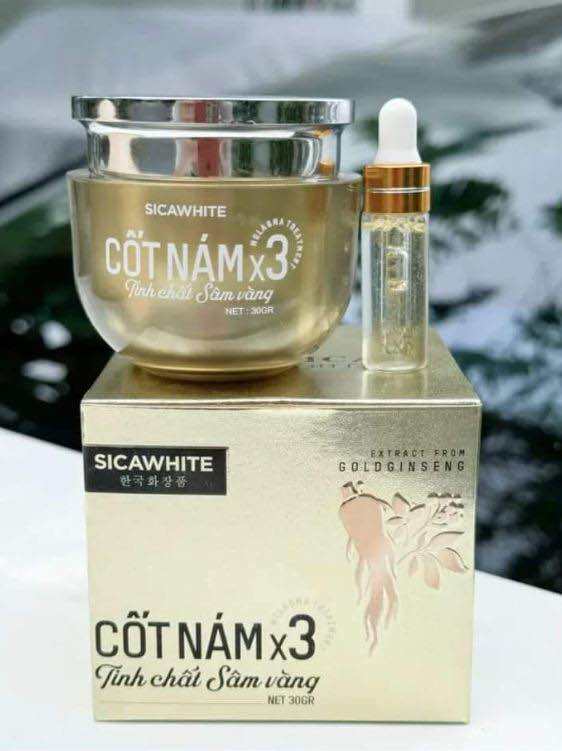 KEM CỐT NÁM X3 SICA WHITE- CHÍNH HÃNG + SERUM