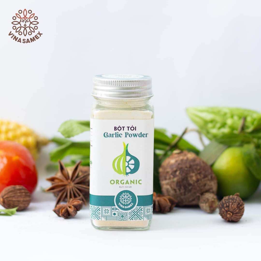 Bột tỏi hữu cơ Vinasamex 40g