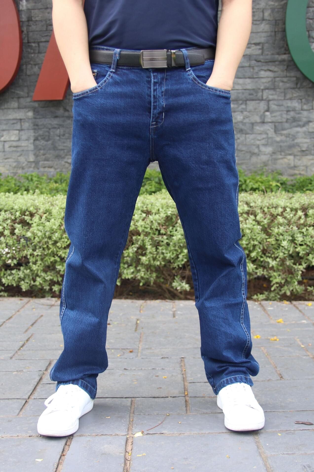 Quần Jean Dài Nam Ống Suông HT 0112