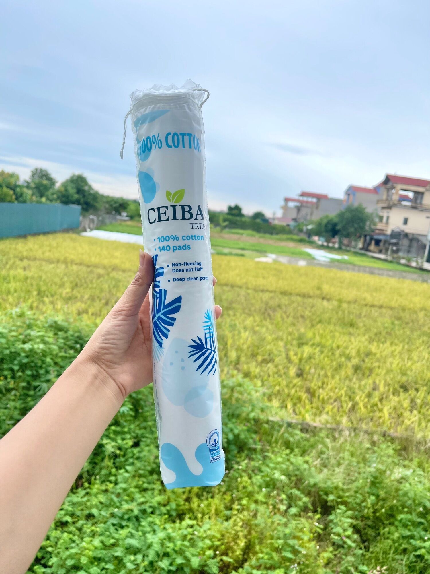 Bông tẩy trang hữu cơ Ceiba