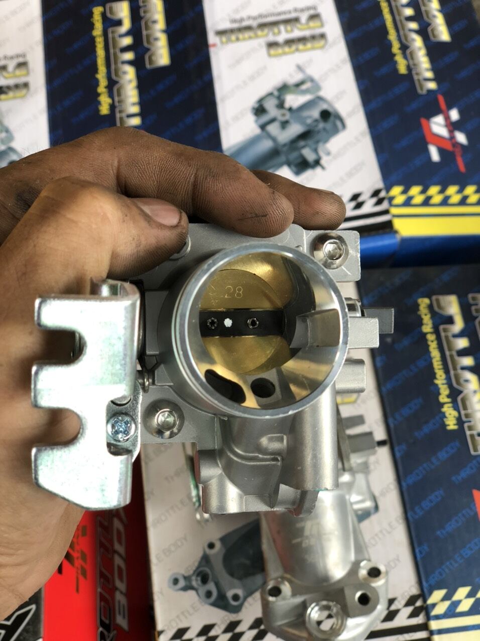 họng xăng độ VISION TA RACING