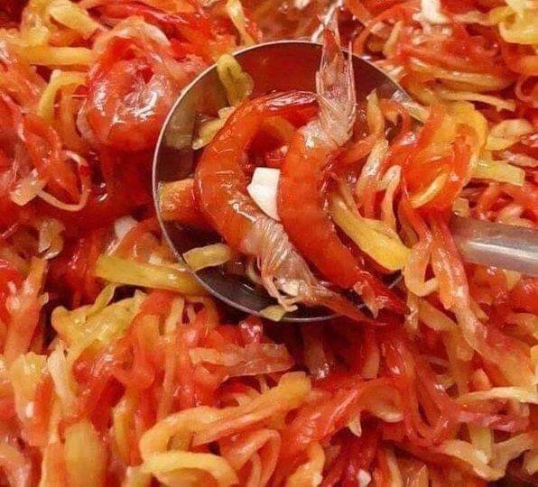 Mắm tép trộn đu đủ 500g