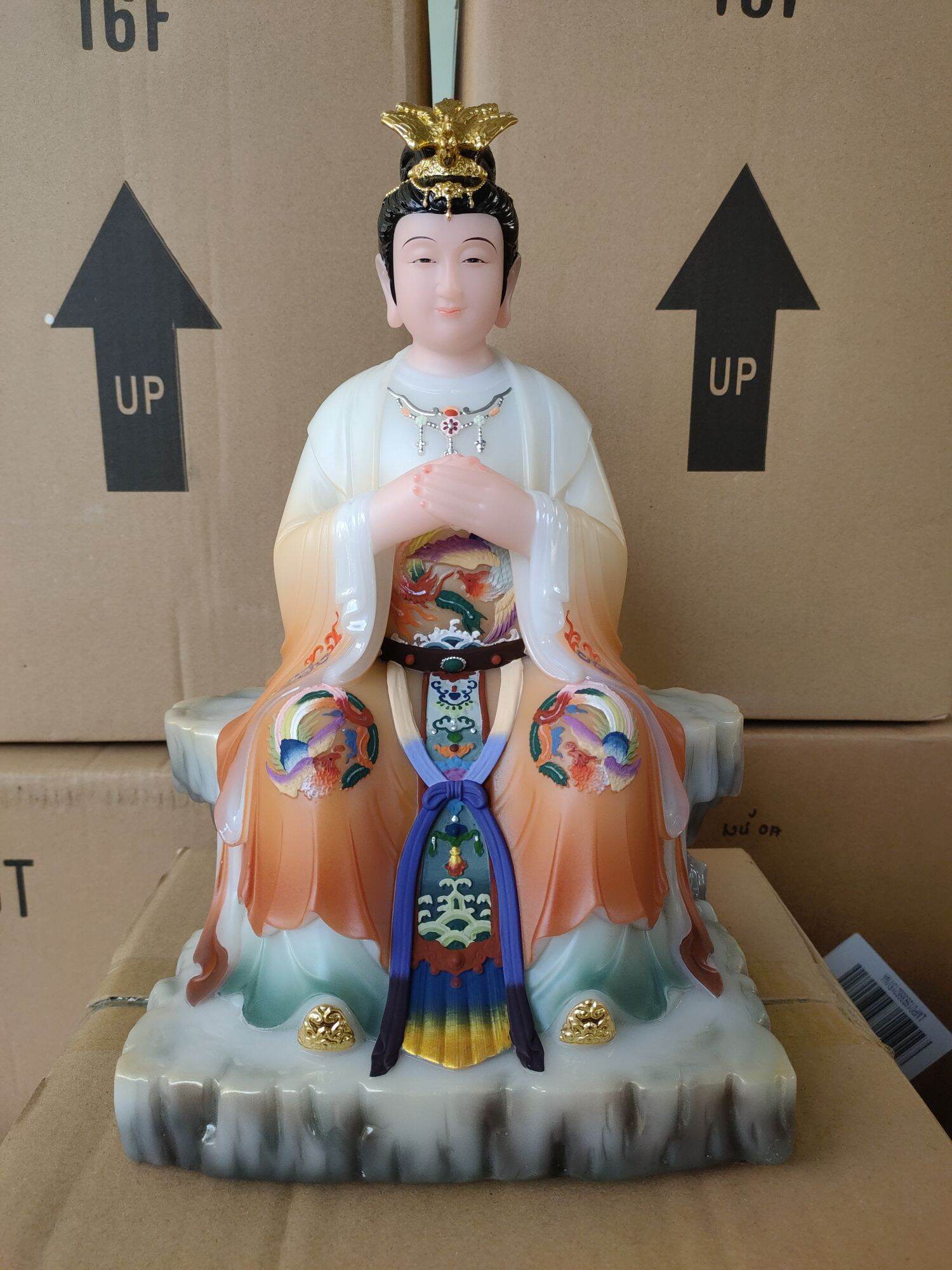 Tượng Mẹ Sanh Mẹ Độ cao 30cm