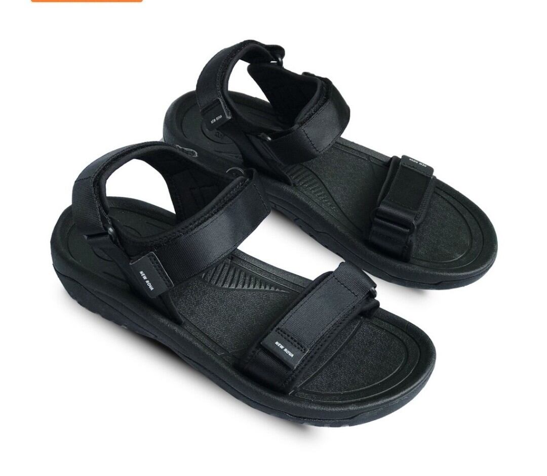 Sandal nam quai ngang hiệu rova êm ái, bền đẹp rv003+2