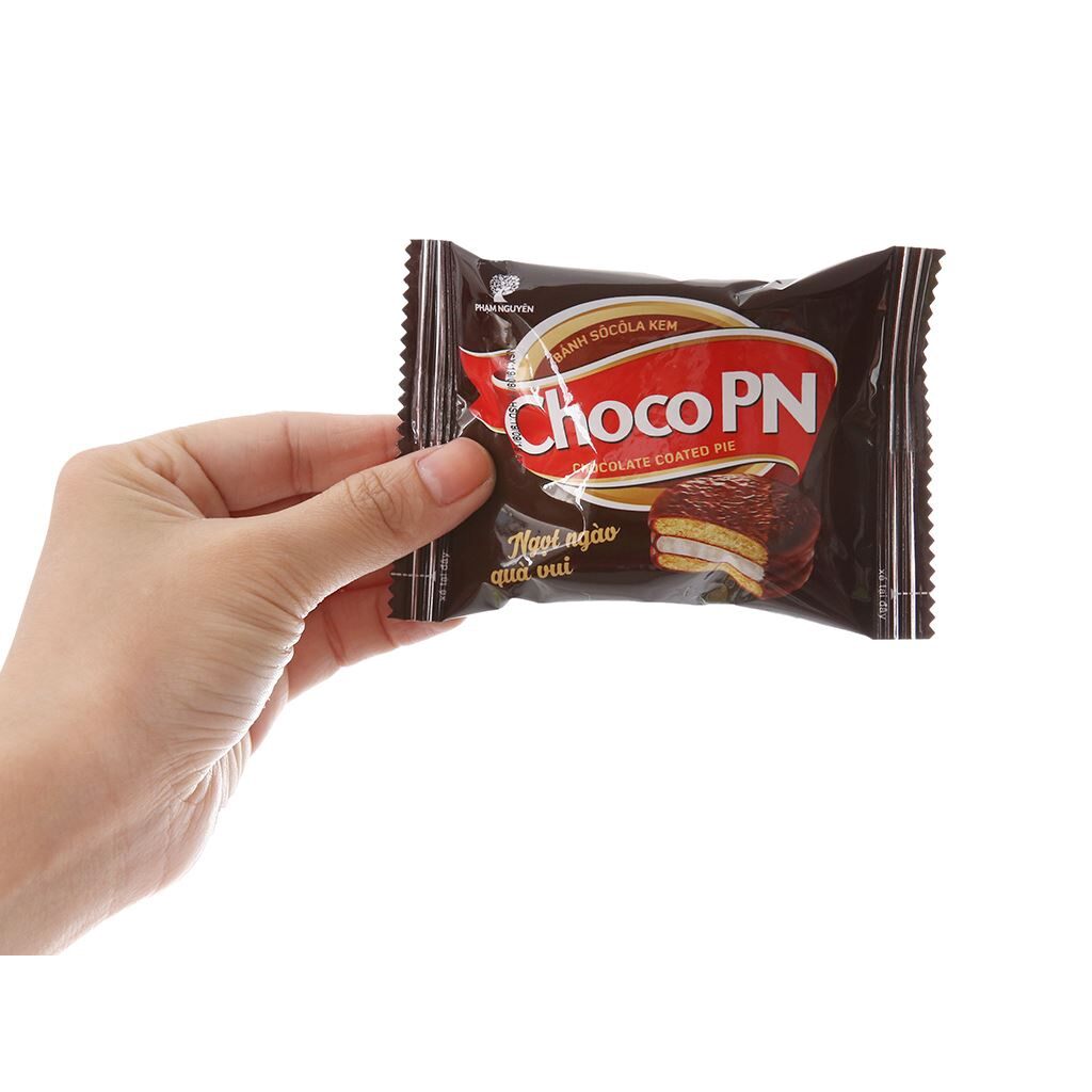 [HCM]Bánh socola kem Choco PN gói 216g (12 cái)