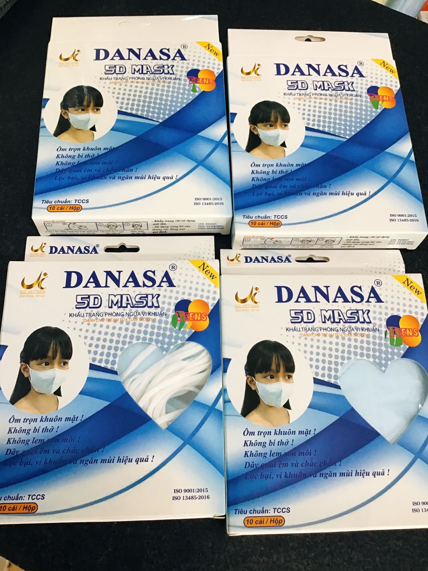 Khẩu trang danasa 5d mask