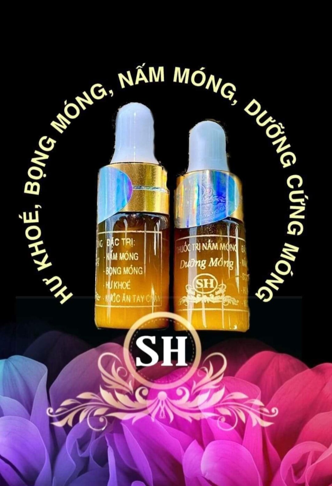 2 chai đánh bay nấm móng sh chính hãng