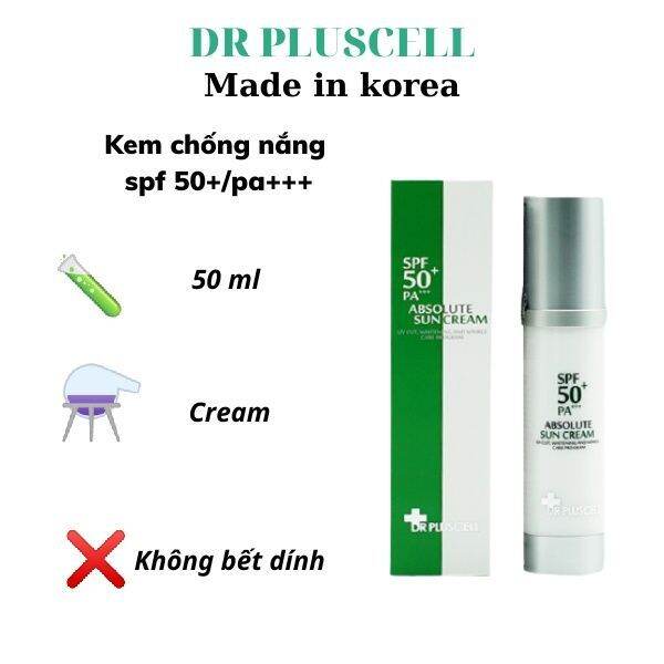 Kem Chống Nắng Dr Pluscell Absolute Sun Cream SPF50+ PA+++