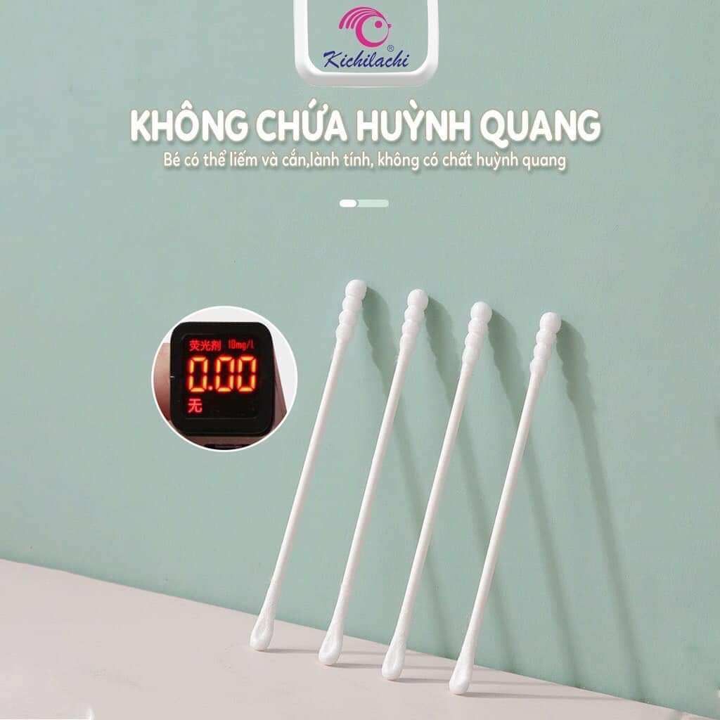 Tăm bông Kichi cho bé sơ sinh