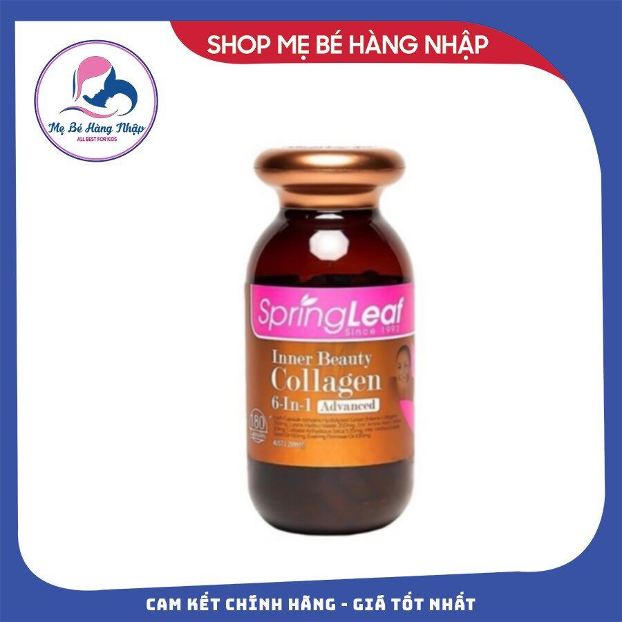 Collagen Springleaf 6 in 1 - Viên Spring leaf inner beauty colagen 6-IN