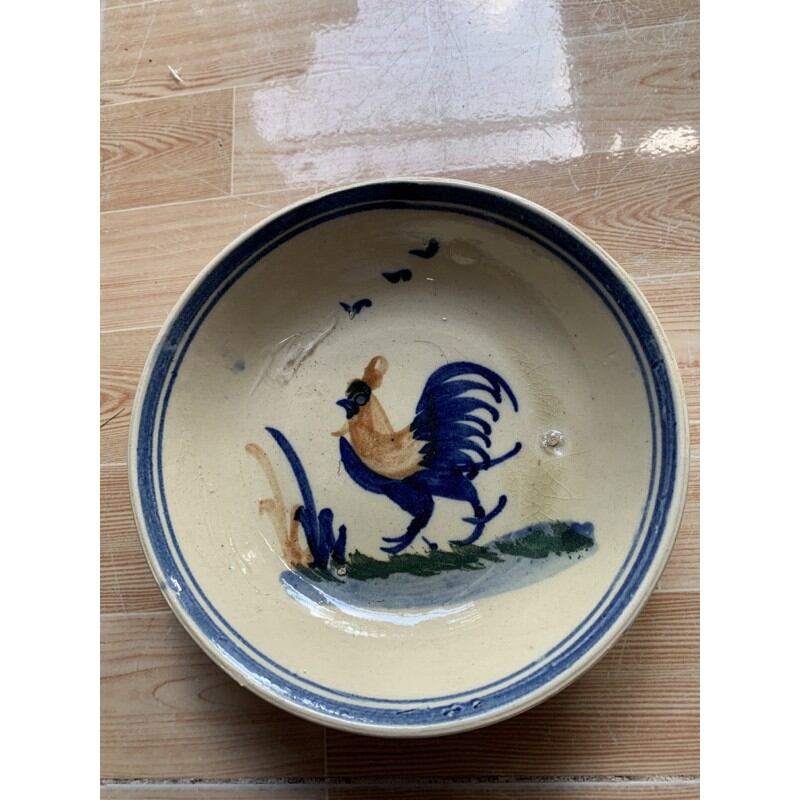 Dĩa đá hình con gà [size 15cm]