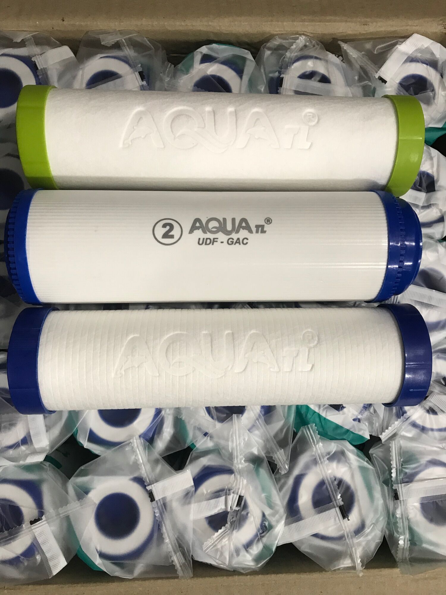 Combo Bộ 3 Lõi Lọc Nước AQUA 1+2+3