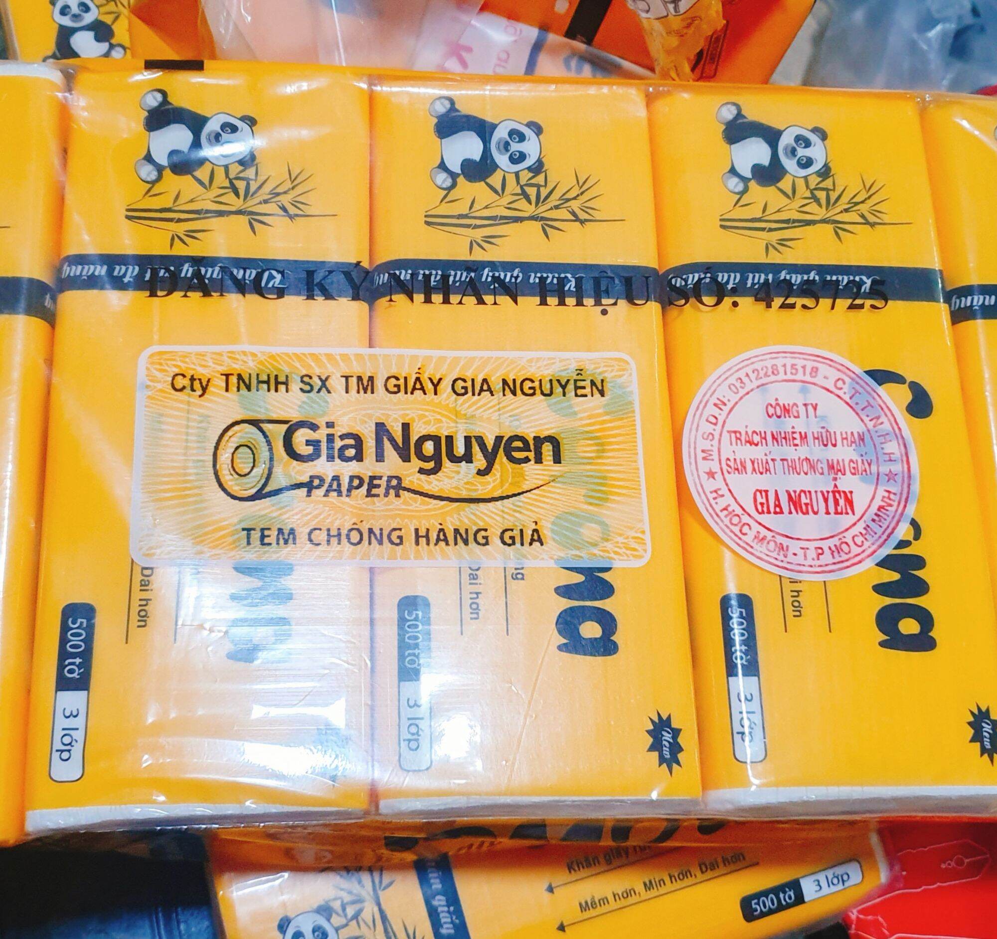 khăn giấy corona gói 500 tờ