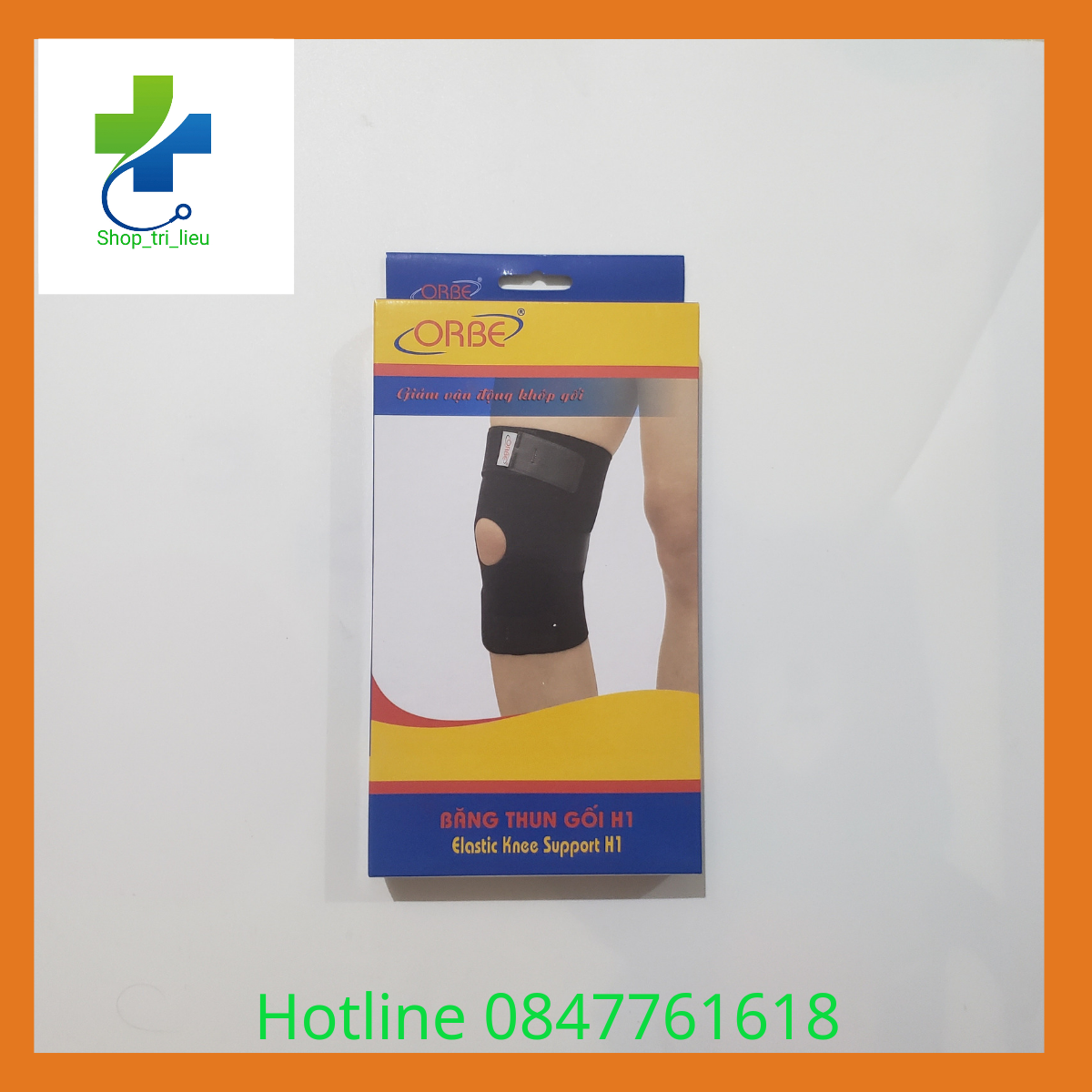 Bó gối , băng thun gối Orbe H1 hỗ trợ vận động khớp gối