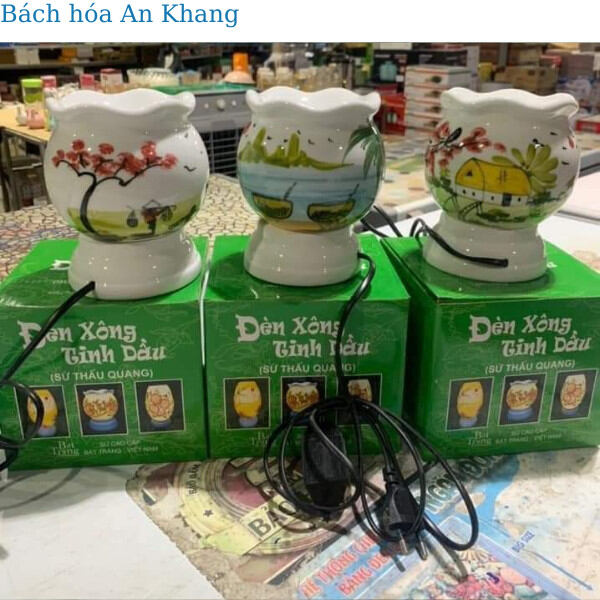 ĐÈN XÔNG TINH DẦU GỐM SỨ BÁT TRÀNG