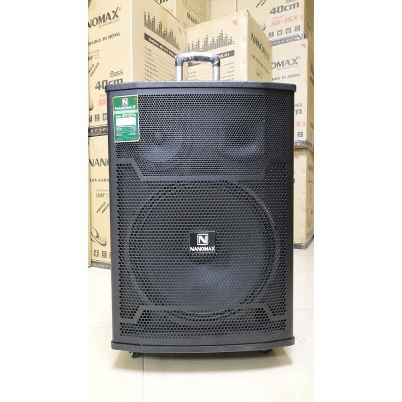 Loa kéo di động nanomax sk-15x3 bass 40cm