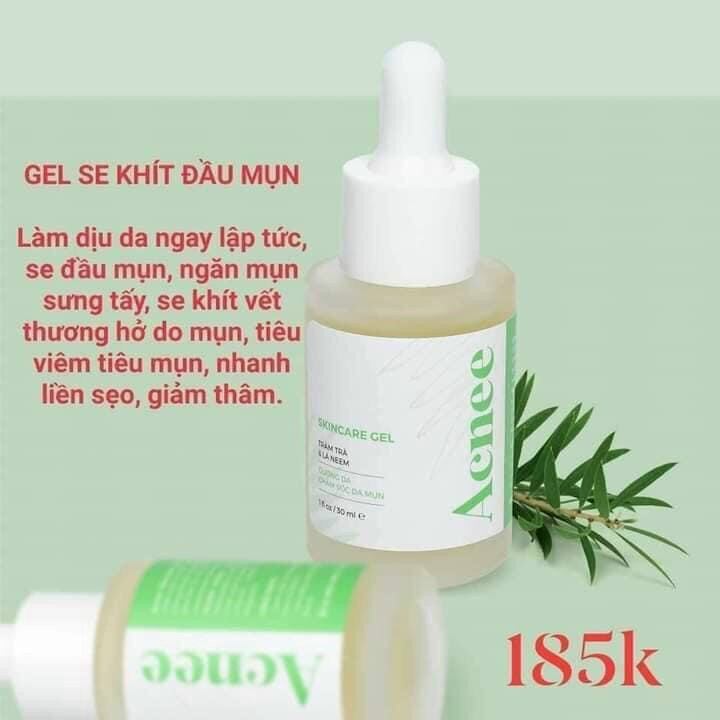 Laco Acnee Skincare - Gel se khít đầu mụn, Gel dưỡng da & Chăm Sóc Da Mụn