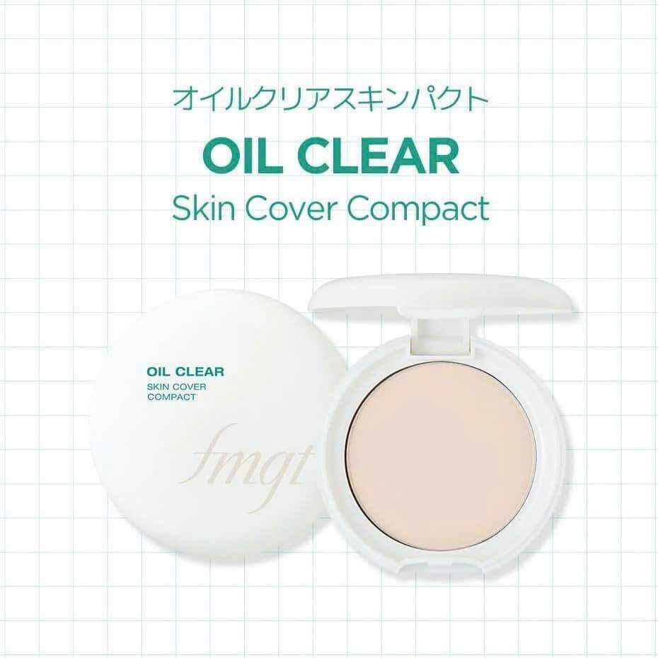 Phấn Phủ Kiềm Dầu The Face Shop Oil Clear Skin Cover Compact 9g