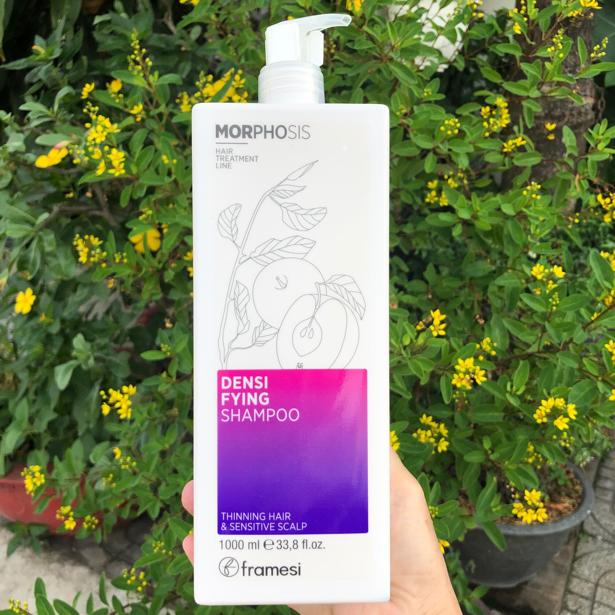 [HCM]Dầu gội Framesi Morphosis chăm sóc tóc rụng và kích thích mọc tóc Densifying 1000ML