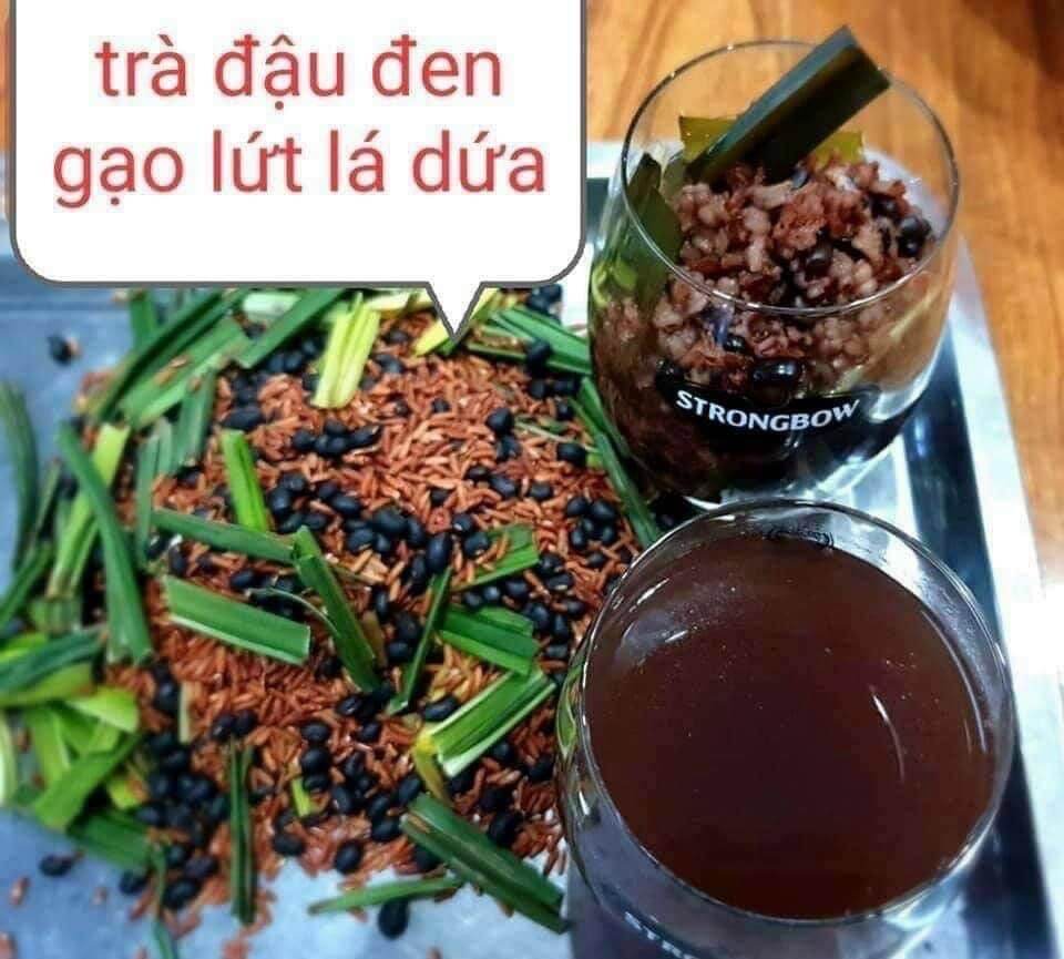 TRÀ GẠO LỨT ĐẬU ĐEN XANH LÒNG 1kg