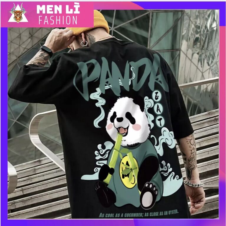 [HCM]Áo Thun GẤU TRÚC PANDA Unisex Nam Nữ Áo Phông Form Rộng Tay Lỡ Thời Trang Hàn Quốc GẤU TRÚC PANDA Men Lì Fashion Độc Đẹp Vải Dày Mịn Thoáng Mát Thiết Kế Thời Trang Kiểu Dáng Năng Động Trẻ Trung [ CÓ HÌNH ẢNH VIDEO THẬT ]