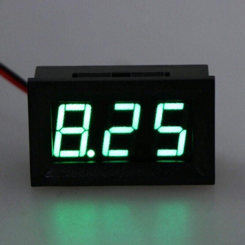 Vôn kế điện tử 3 ống led mini 0.56 inch dc 4.5-30v