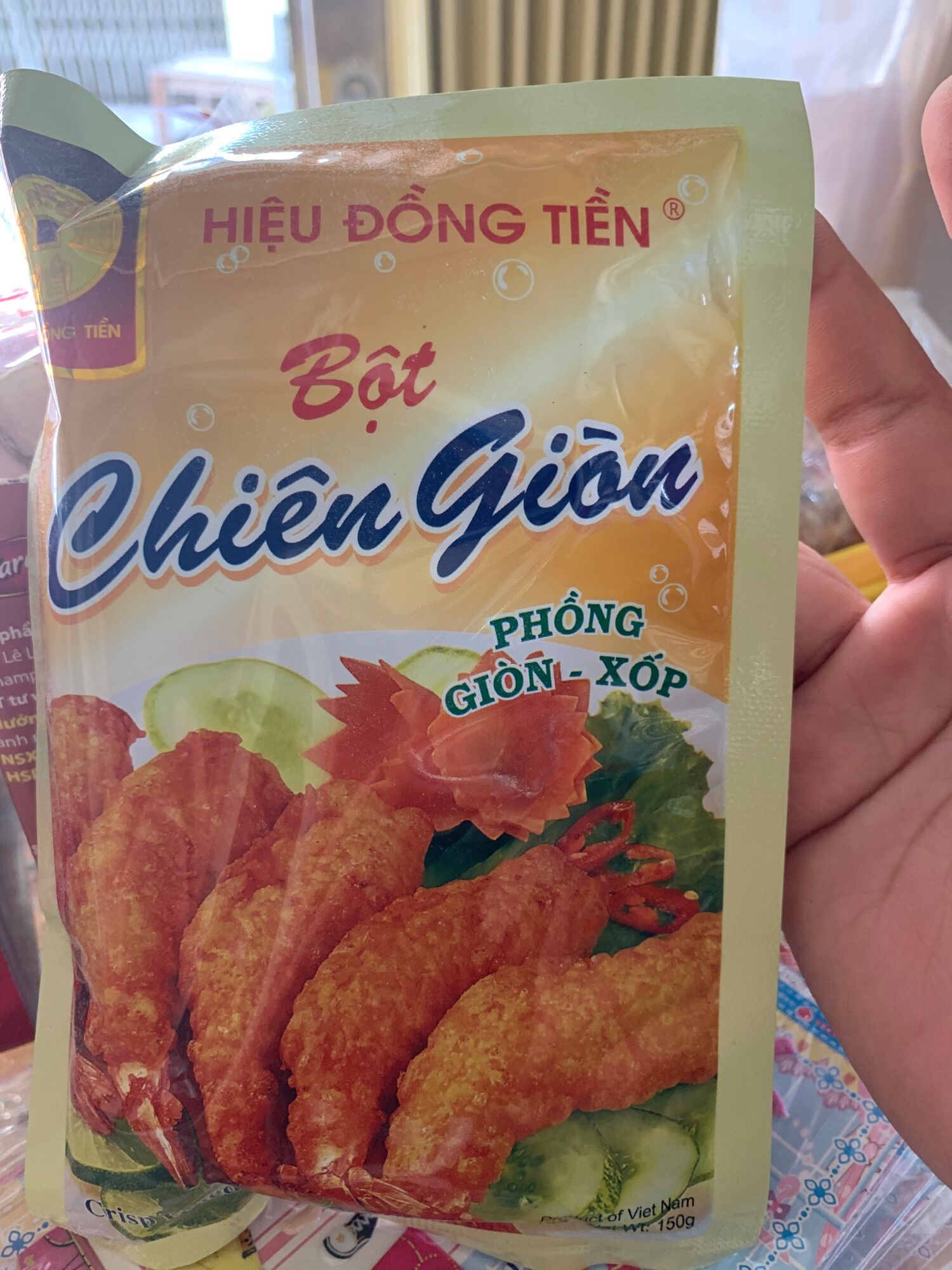 Bột chiên giòn hiệu đồng tiền