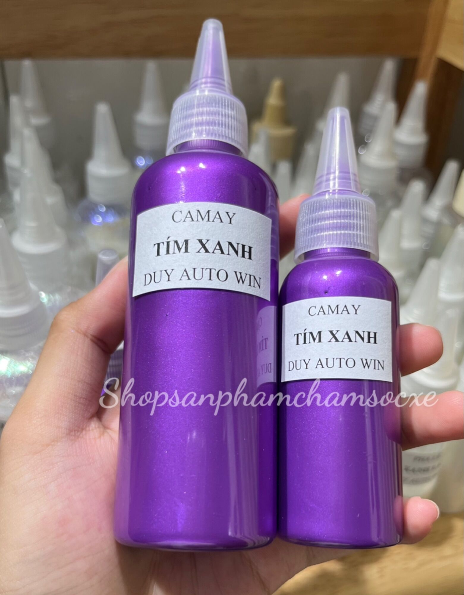 Sơn Camay màu tím xanh - Sơn ô tô xe máy